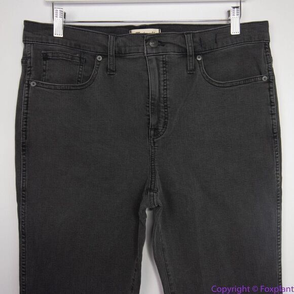 NEW Madewell Petite Stovepipe Jeans in Banberry Wash: Raw-Hem, P32 - Picture 5 of 16